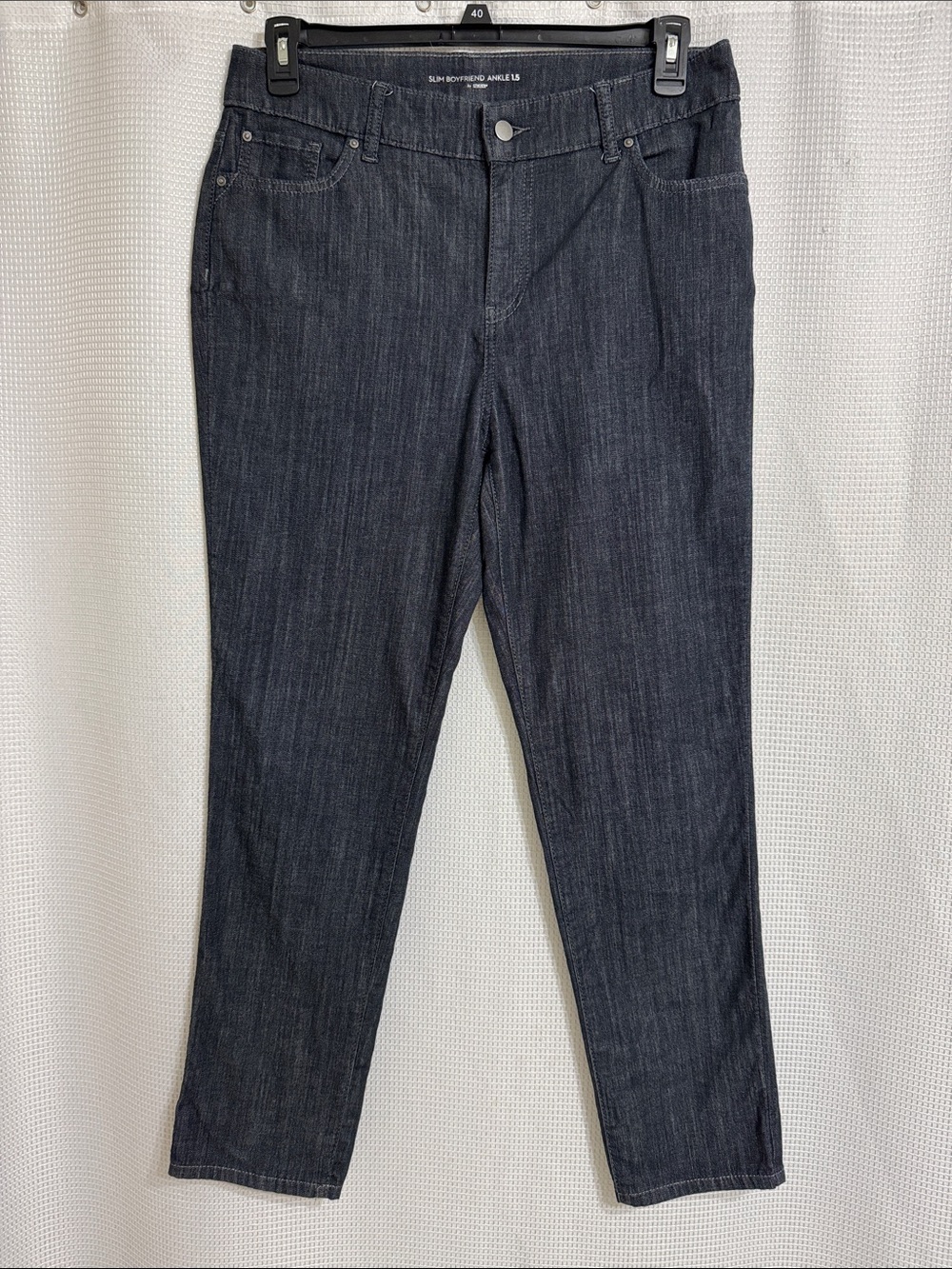 women’s Chico’s boyfriend ankle length pants.  Size 1.5 (10).